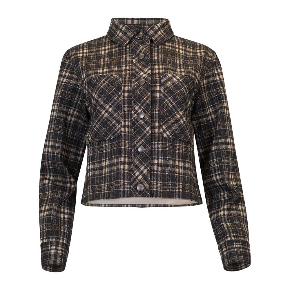 Madly Sweetly Plaidwork Jacket